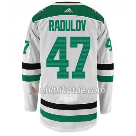 Dallas Stars Trikot ALEXANDER RADULOV 47 Adidas Weiß Authentic - Herren